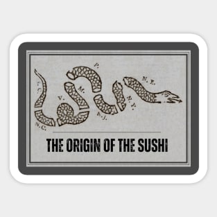 The Origin of the Sushi Sticker